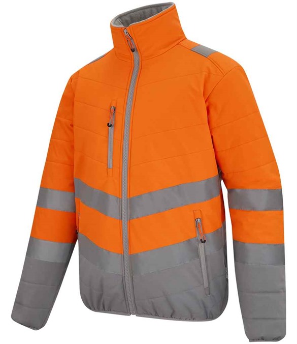 Regatta High Visibility Two Tone Thermal Baffle Jacket