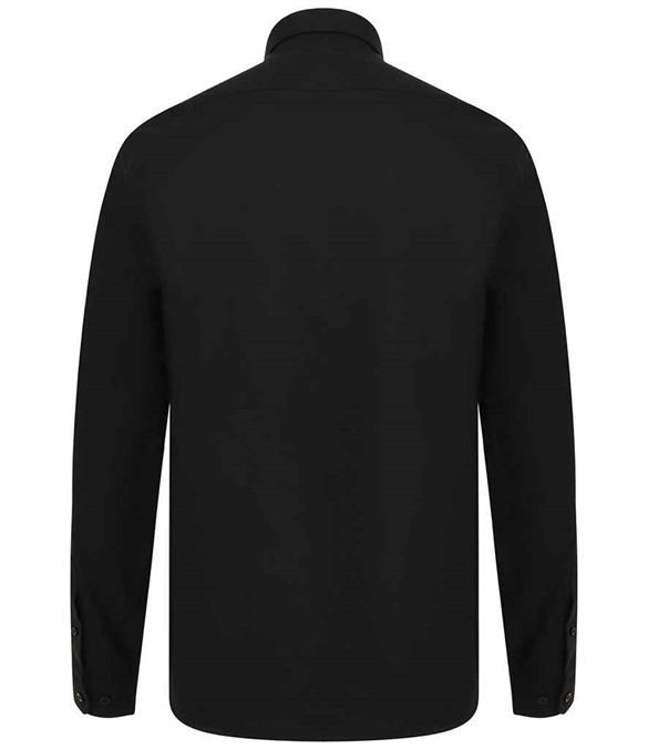 Henbury Modern Long Sleeve Regular Fit Oxford Shirt