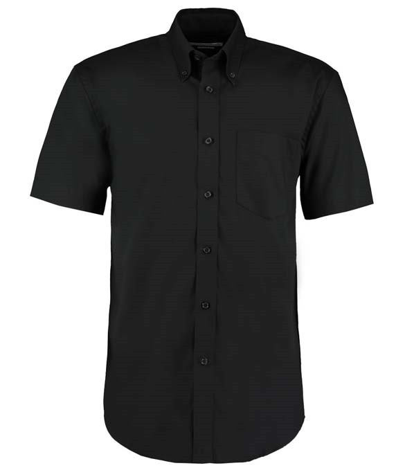 Kustom Kit Premium Short Sleeve Classic Fit Oxford Shirt