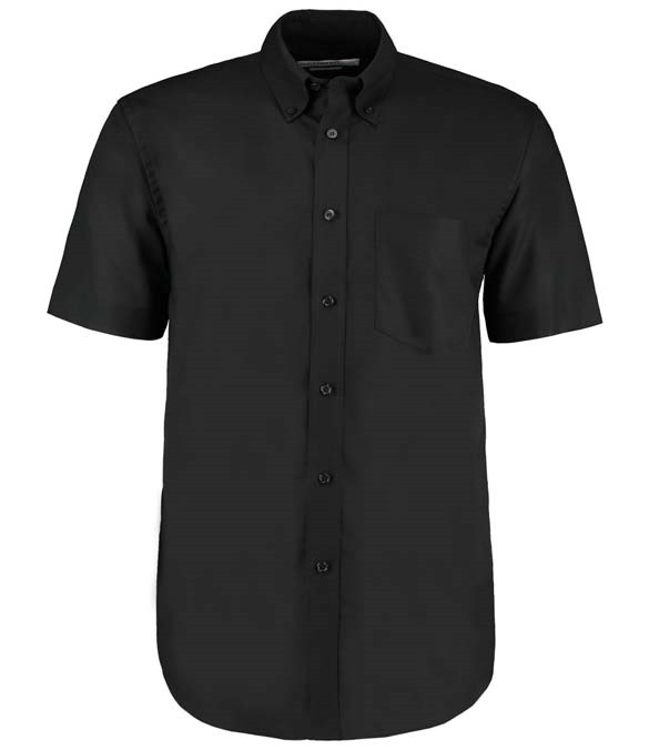 Kustom Kit Short Sleeve Classic Fit Workwear Oxford Shirt