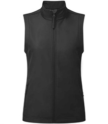 Premier Ladies Windchecker Recycled Printable Soft Shell Gilet