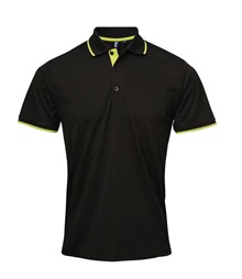 Premier Contrast Coolchecker? Pique Polo Shirt