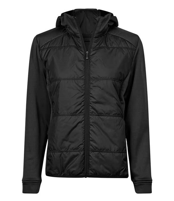 Tee Jays Ladies Hybrid-Stretch Hooded Jacket