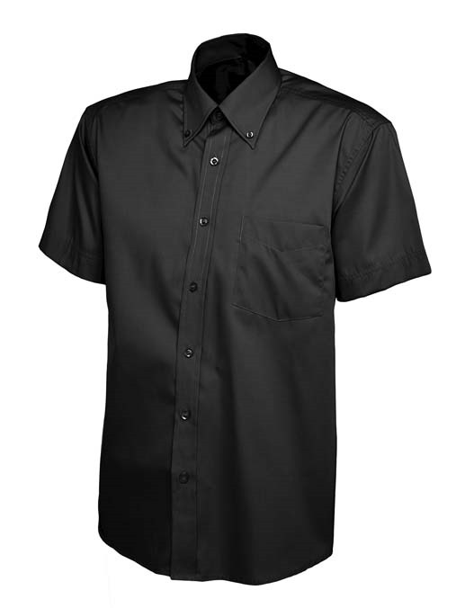 Mens Pinpoint Oxford Half Sleeve Shirt